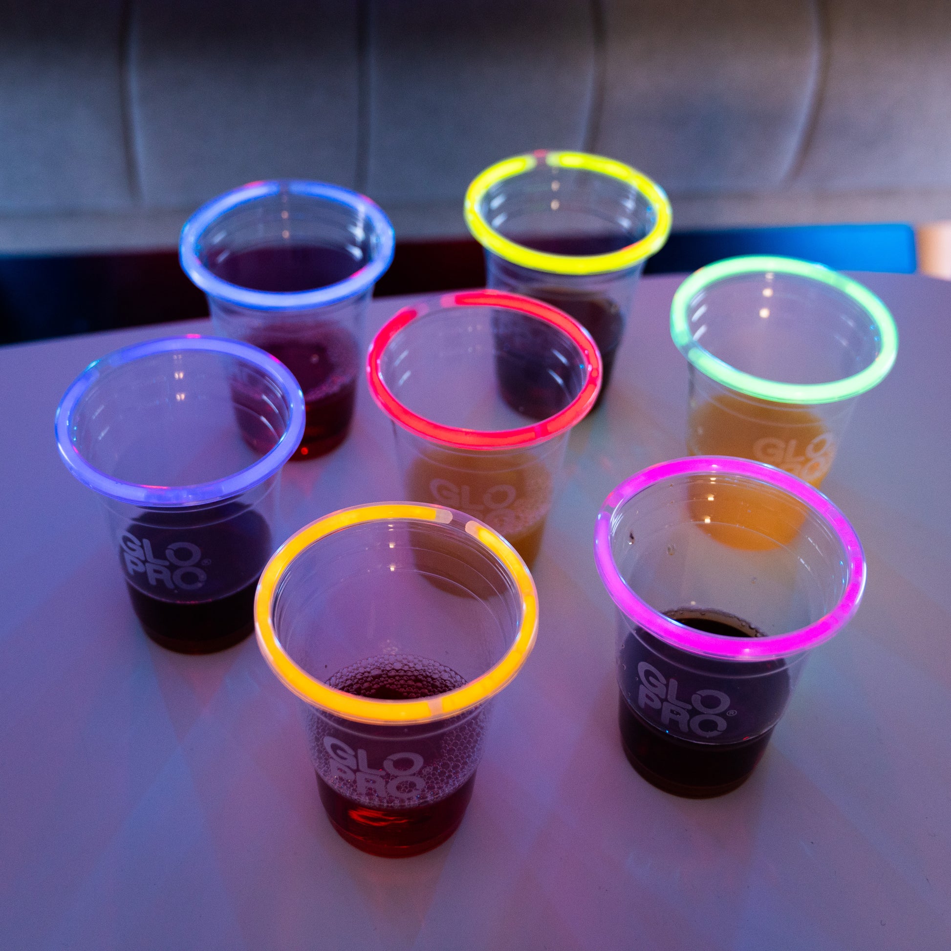 Pong Star Glow Cups • 16 oz 20 Ct